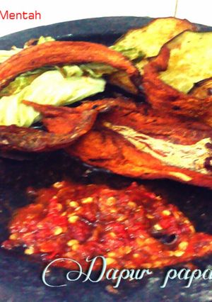 Foto resep Sambal Trasi Mentah
