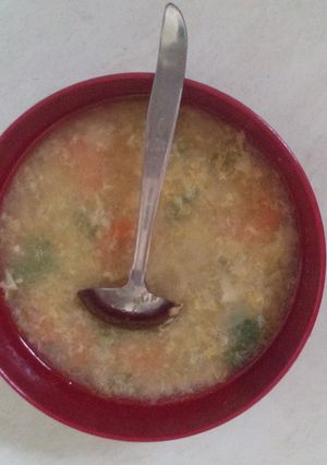 Foto resep sup jagung wortel (15 bulan)