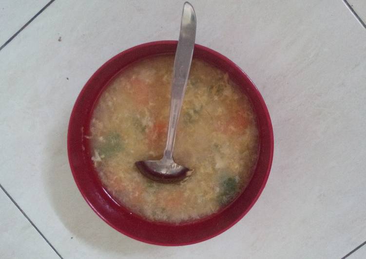 sup jagung wortel (15 bulan)