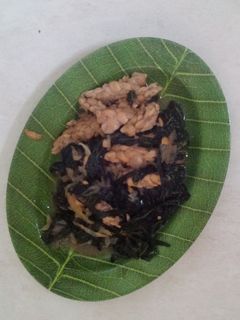 Foto resep tumis kangkung tempe