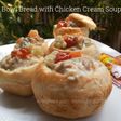 Bowl Bread (Roti Mangkok) dg Chicken Cream Soup