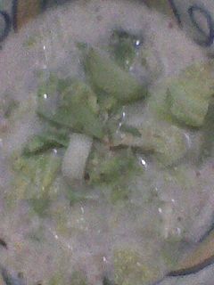 Foto resep Santan sawi labu siam