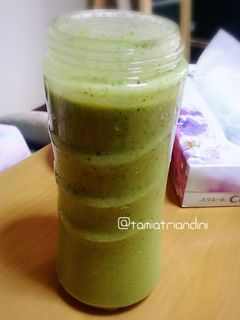 Foto resep Green Smoothie (Jus Sayur Buah)