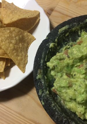 Foto resep Guacamole Dip for Tortilla Chips (Saus Guacamole untuk cocolan Tortilla Chips)