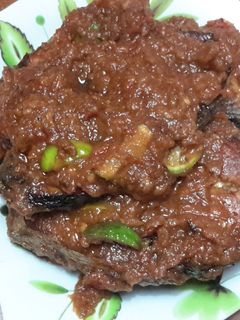 Foto resep sambal tongkol asap spesial pedas
