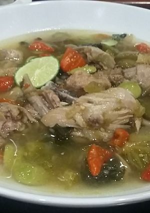 Foto resep Garang asem ayam kampung