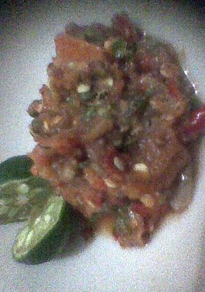 Foto resep My first sambal andaliman