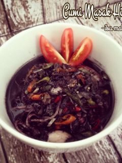 Foto resep Cumi Masak Hitam