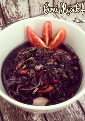 Foto resep Cumi Masak Hitam