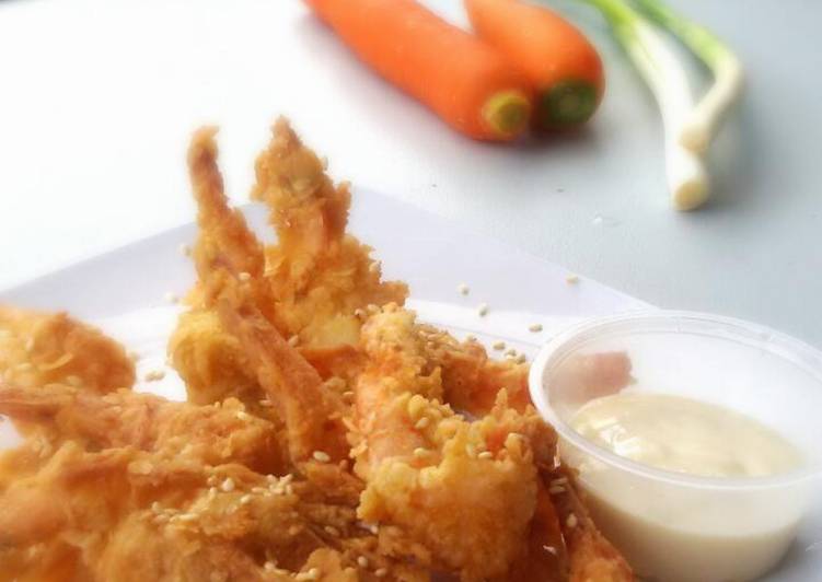 Resep Udang Crispy Mayonnaise oleh Nila Alfani Cookpad