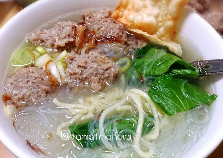 Bakso Kuah Sederhana