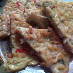 A picture of martabak mie.
