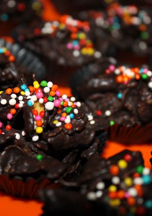 Foto resep cornflakes tahun baru