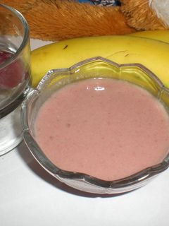 Foto resep Bubur pisang anggur (MPASI 6 bulan)