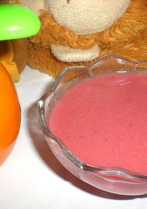 Foto resep Pure bit semangka (MPASI 6 bulan)