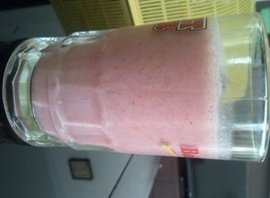 Foto resep Strawberry Banana milkshake