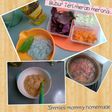 Bubur Teri Merah Merona (MPASI 9 bulan)