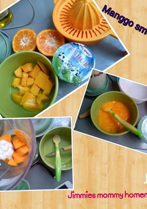 Foto resep Manggo Smoothies (7 Bulan)
