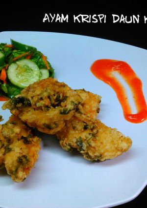 Foto resep Ayam krispi daun ketumbar