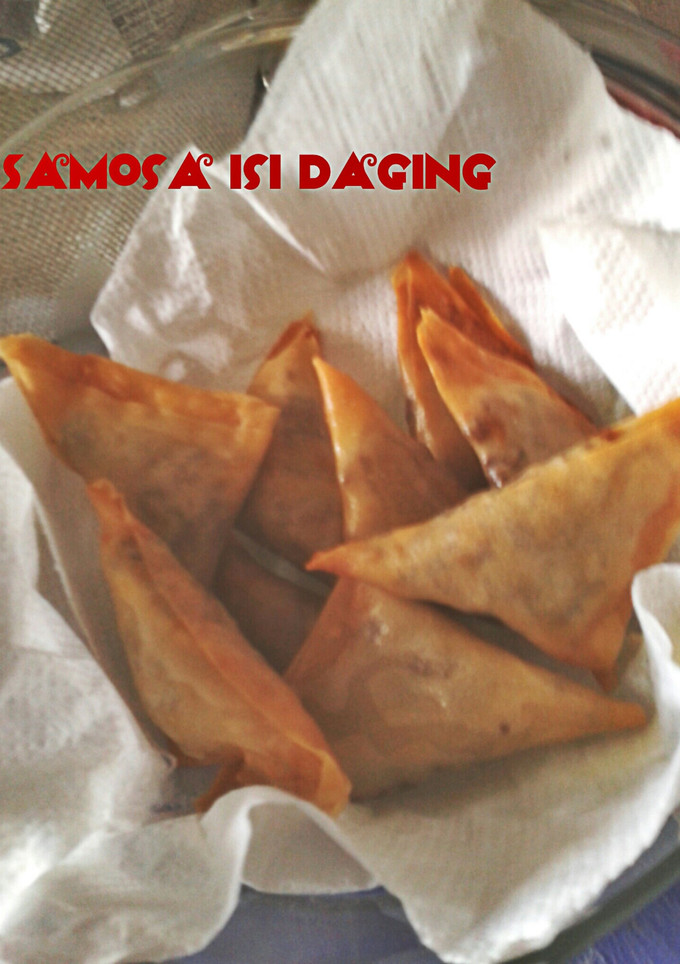 Foto resep Samosa isi daging