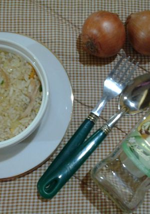 Foto resep Spicy Chicken Baked Rice