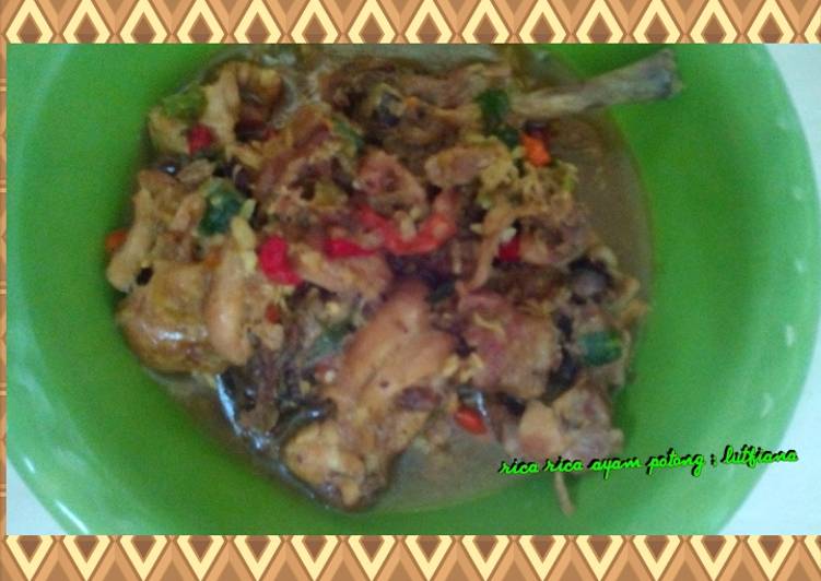 rica rica ayam potong