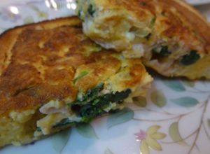 Foto resep Roti Quiche panggang mudah dengan fried pan