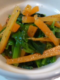 Foto resep Salad horenso dan wortel
