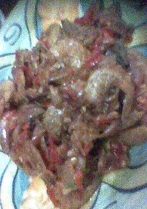 Foto resep Balado udang kering