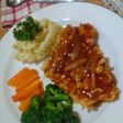 Chicken Steak With Mashed Potato