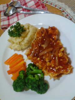 Foto resep Chicken Steak With Mashed Potato