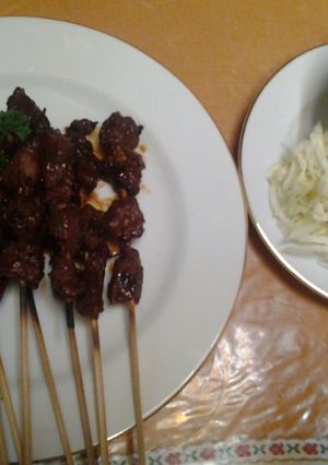 Foto resep Sate Kambing Empuk dan Meresap Bumbunya