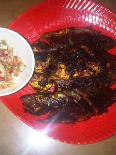 Foto resep Ikan Selar Bakar Kecap Dengan Sambel Matah 