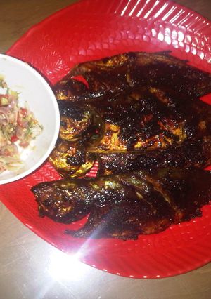 Foto resep Ikan Selar Bakar Kecap Dengan Sambel Matah 