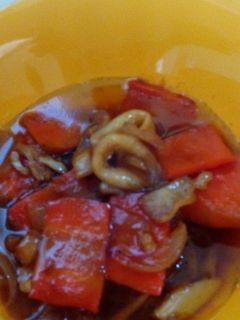 Foto resep cumi saus mentega