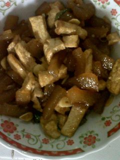 Foto resep oseng kikil tahu saus tiram sedap