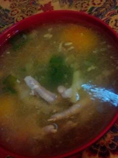 Foto resep sup ceker