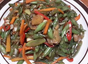 Foto resep tumis buncis super pedas