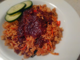 Nasi goreng dendeng