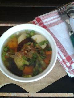 Foto resep Vegetable Tofu Soup