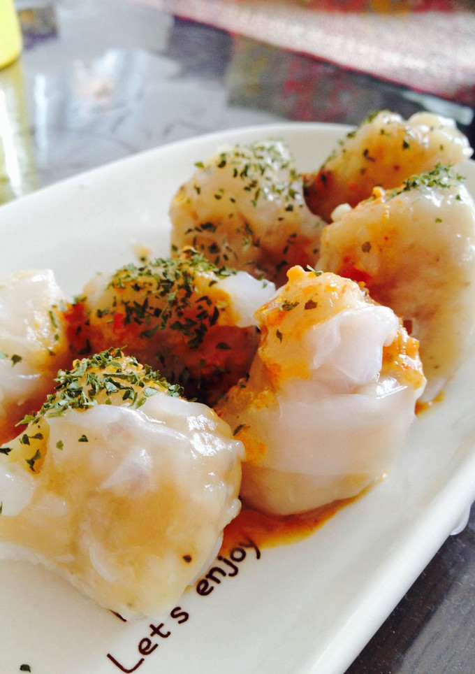 Foto resep Chicken Siomay (with peanut sauce)
