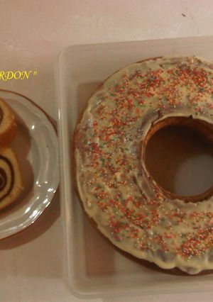 Foto resep Cake Marmer Bourdon