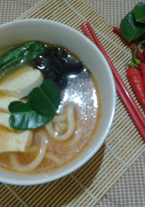 Foto resep Mie Udon Kuah Tomyam