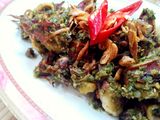 cumi asin masak lombok ijo