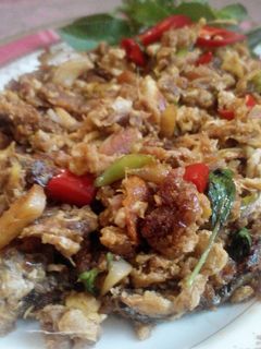 Foto resep orak arik ikan peda