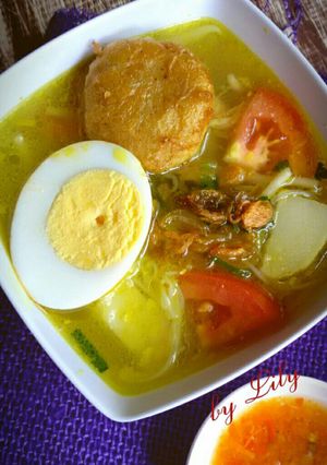 Foto resep Soto ayam kuah bening