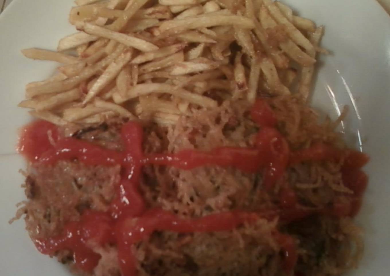 Bihun Crispy Special with Potatoes Stick