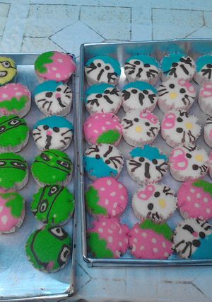 Foto resep bolkus karakter imut