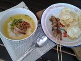 Bubur Ayam Kuah Kuning