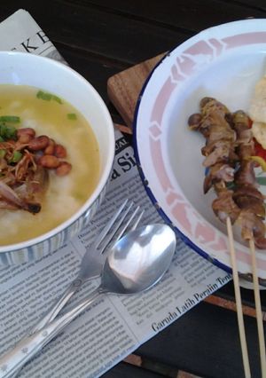 Foto resep Bubur Ayam Kuah Kuning
